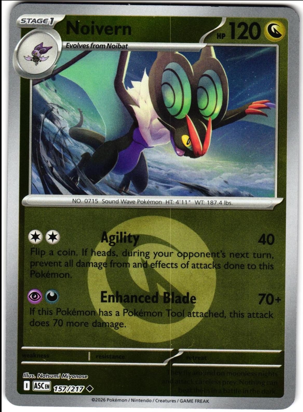 Ascended Heroes Noivern [Energy] Pokémon card
